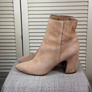 Sam Edelman Tan Ankle Boots